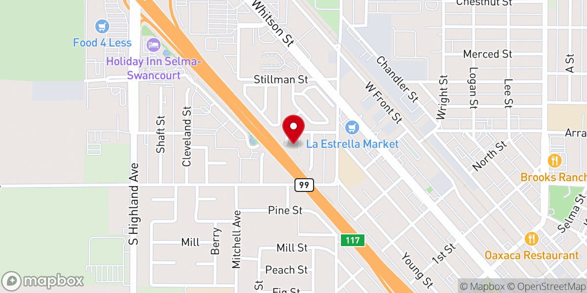 Map showing location of Lifeliner Ministries of Selma