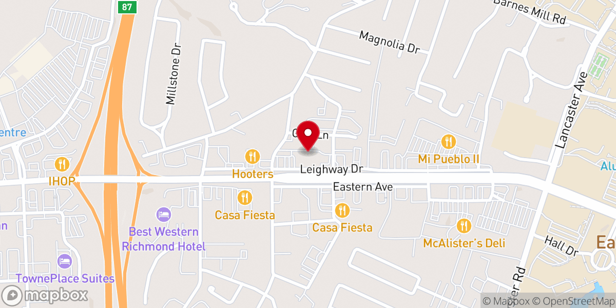 Map showing location of Truth Tabernacle
