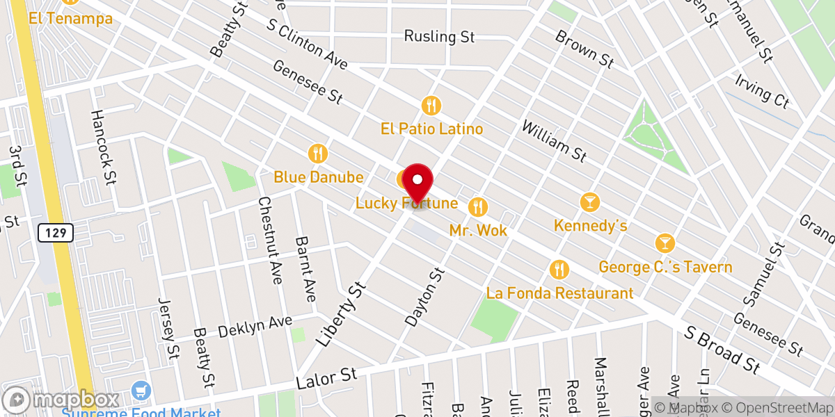 Map showing location of Ukrainian Orthodox Church of the Holy Trinity