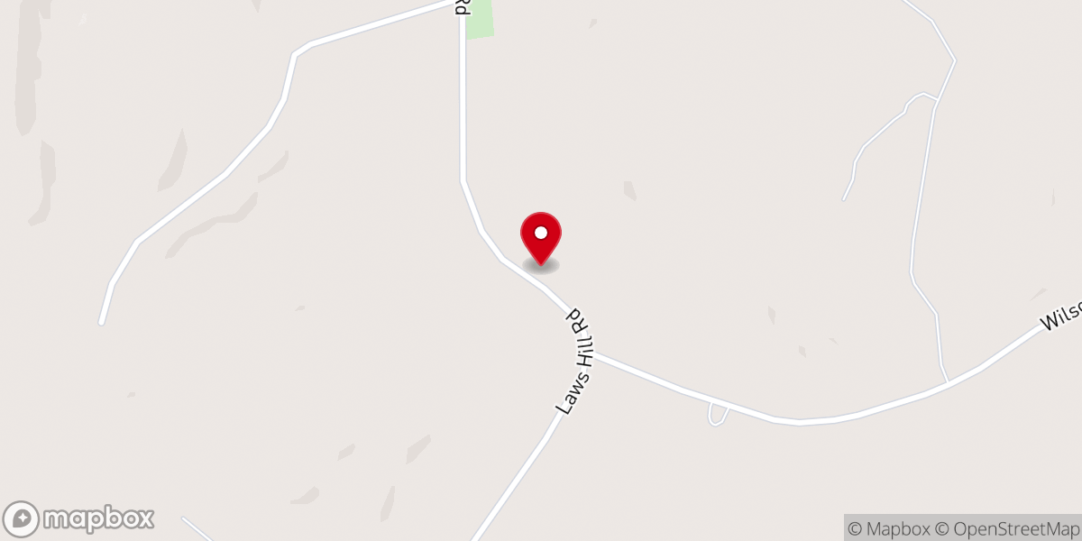 Map showing location of Mt Moriah Baptist Church