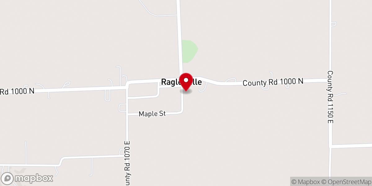 Map showing location of Frady United Methodist Church