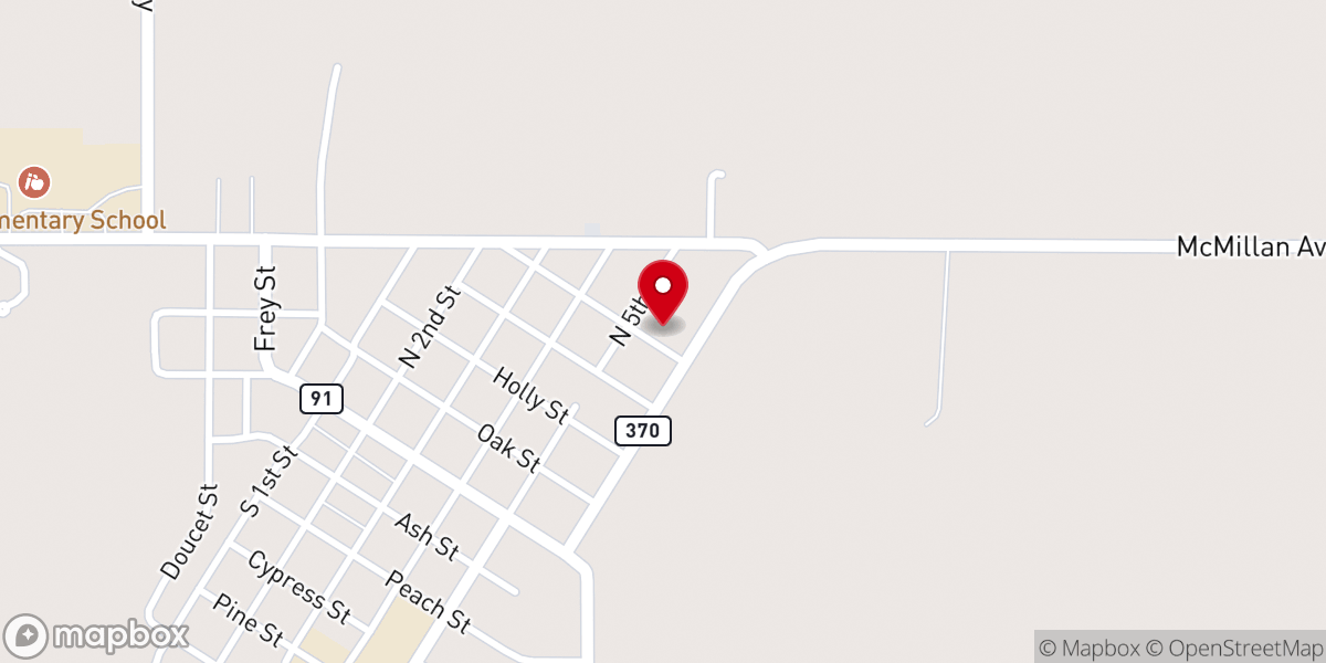 Map showing location of Iota Manor Apartments