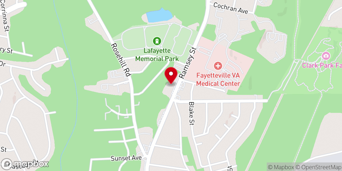 Map showing location of Walk of Fellowship
