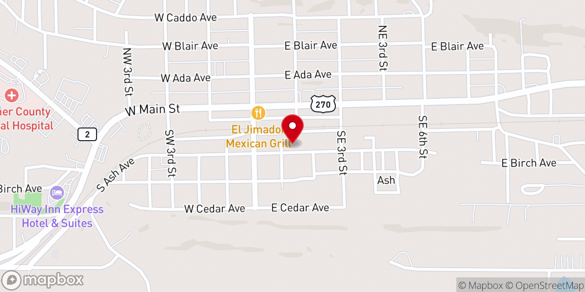 Map showing location of Calvary Food Pantry - Food Distribution Center