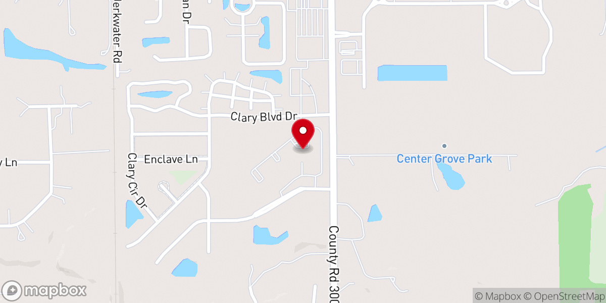 Map showing location of Saint Mary's Ministries