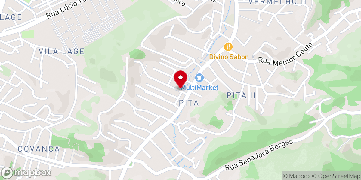 Map showing location of Primeira Igreja Batista em Ponte Paraguai