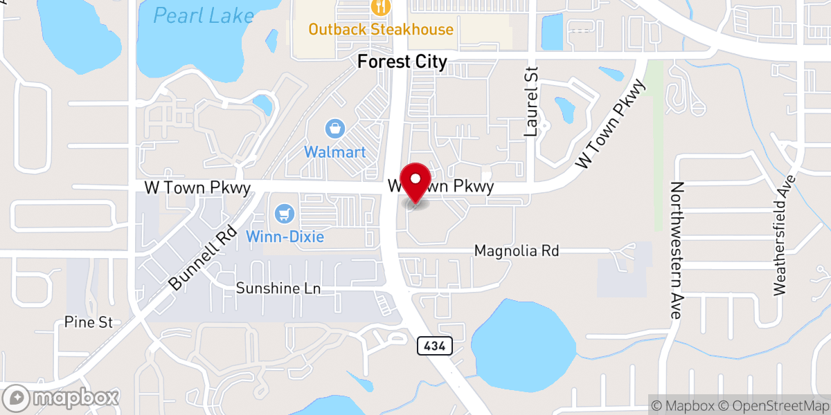 Map showing location of Florida Conference of Seventh-day Adventists