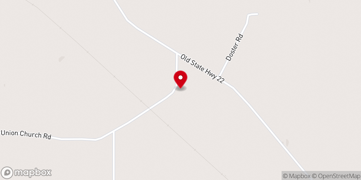 Map showing location of Wildwood Wedding and Events Venue