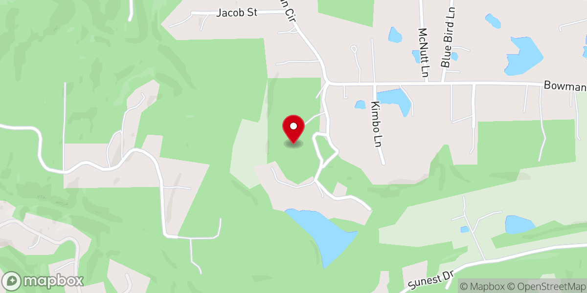 Map showing location of Church Farm Cabin & Lodge