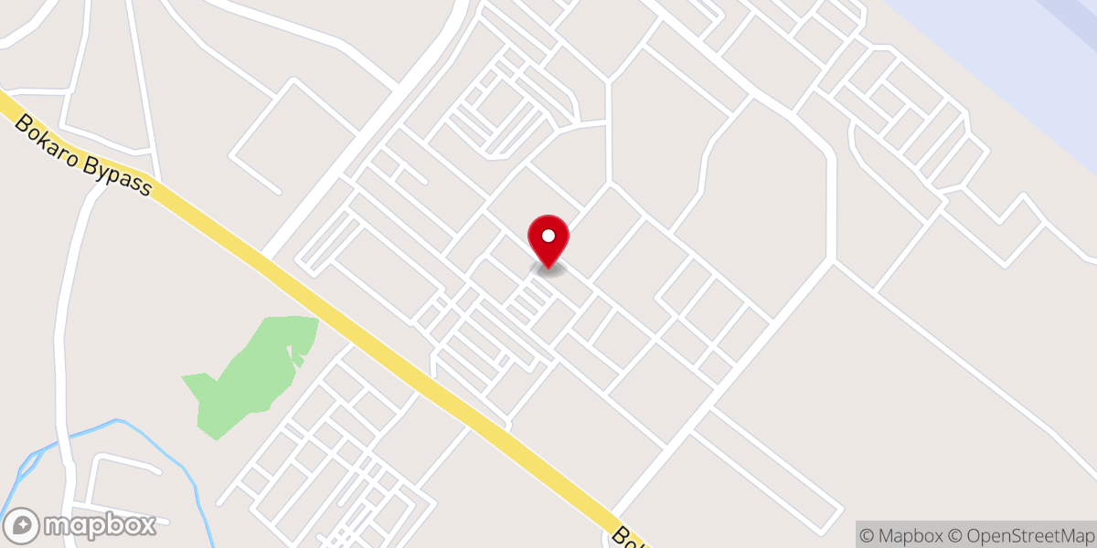 Map showing location of Live Bokaro