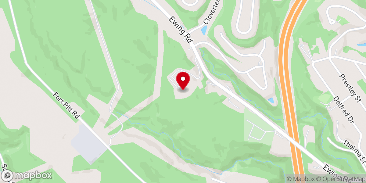 Map showing location of Providence Reformed Presbyterian Church, RPCNA