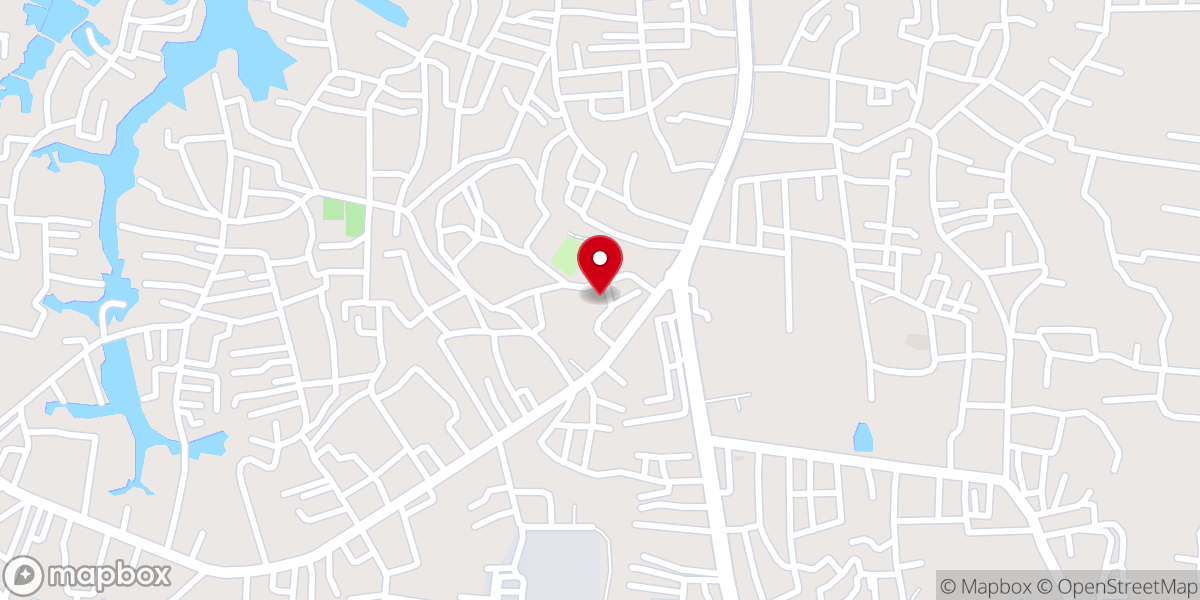 Map showing location of Union Baptist Church