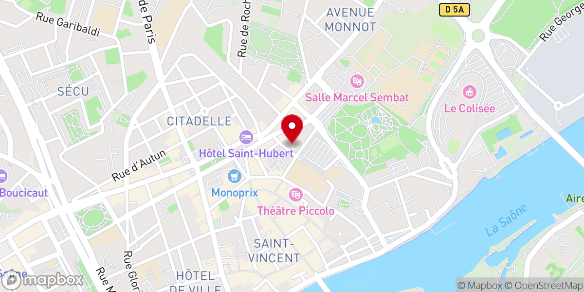 Map showing location of L’Église de Jésus-Christ des Saints des Derniers Jours