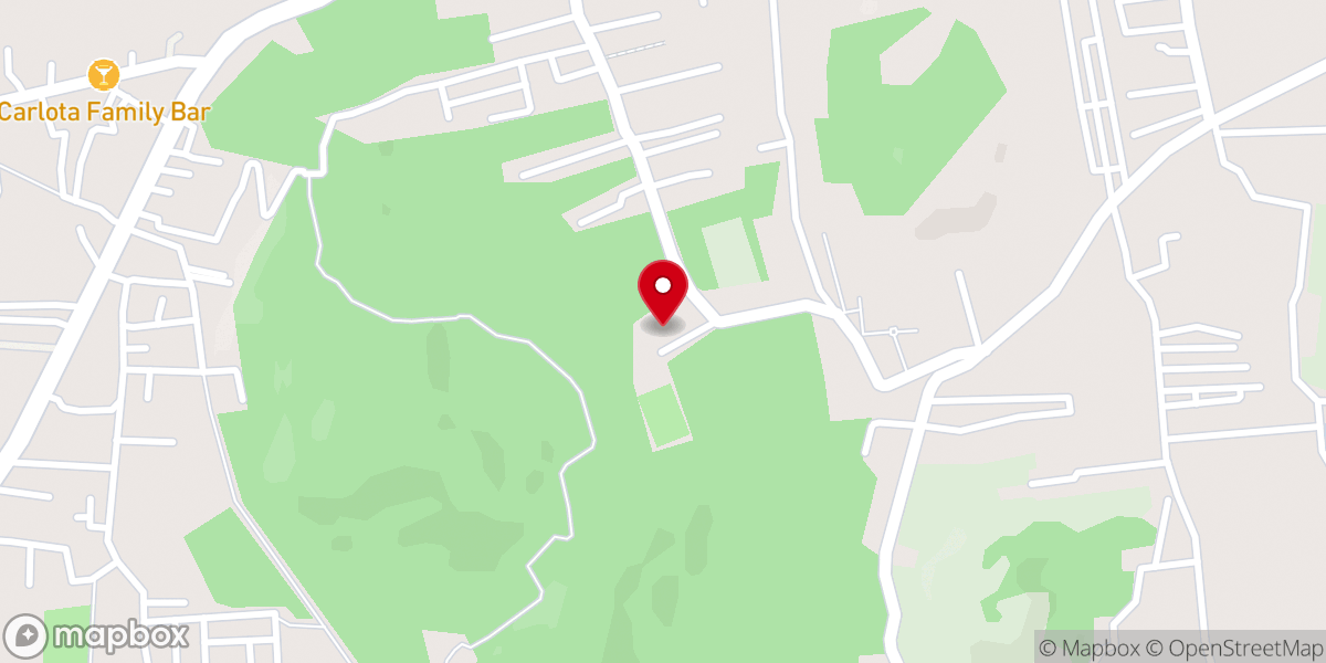 Map showing location of SVD Seminary