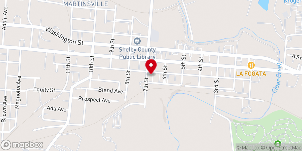Map showing location of Father's Love