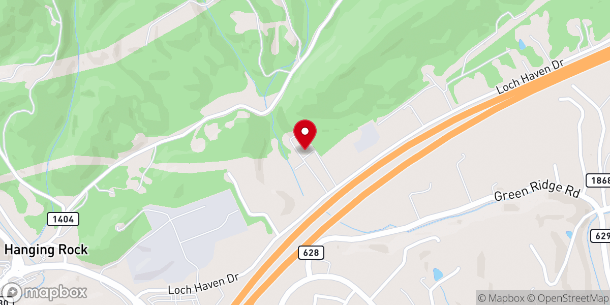Map showing location of Valley Word Church