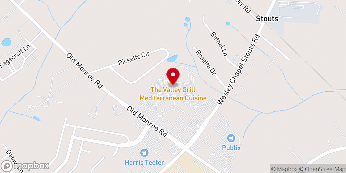 Map showing location of Sun Valley Commons