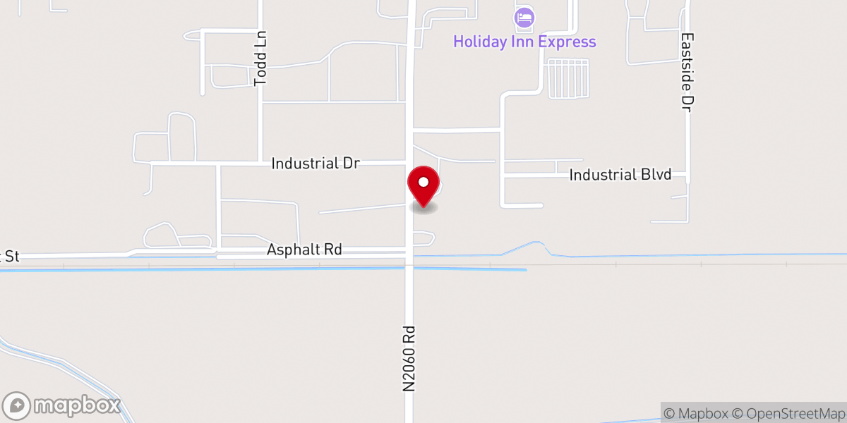 Map showing location of Quartz View Meat Co