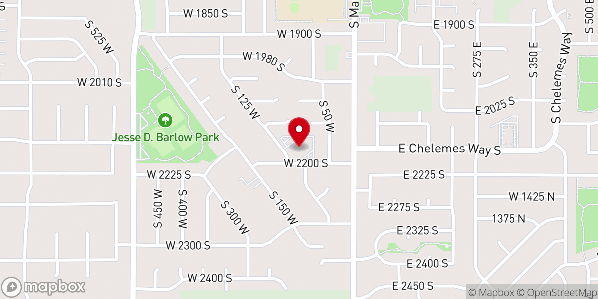 Map showing location of The Church of Jesus Christ of Latter-day Saints