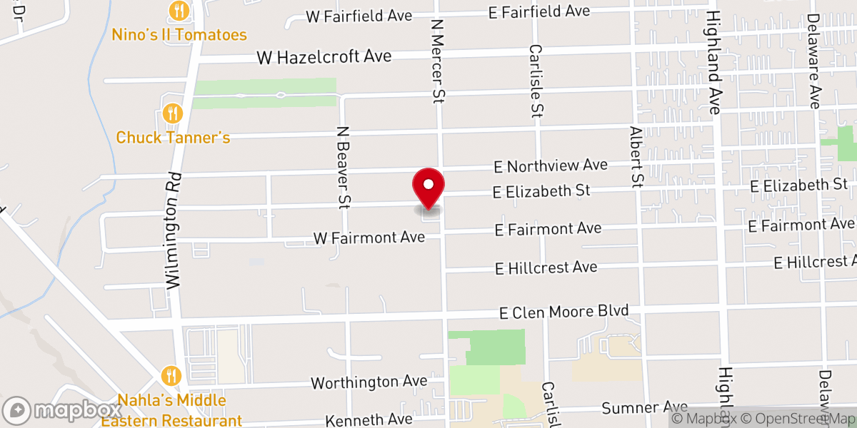 Map showing location of Fresh Wind Ministries International