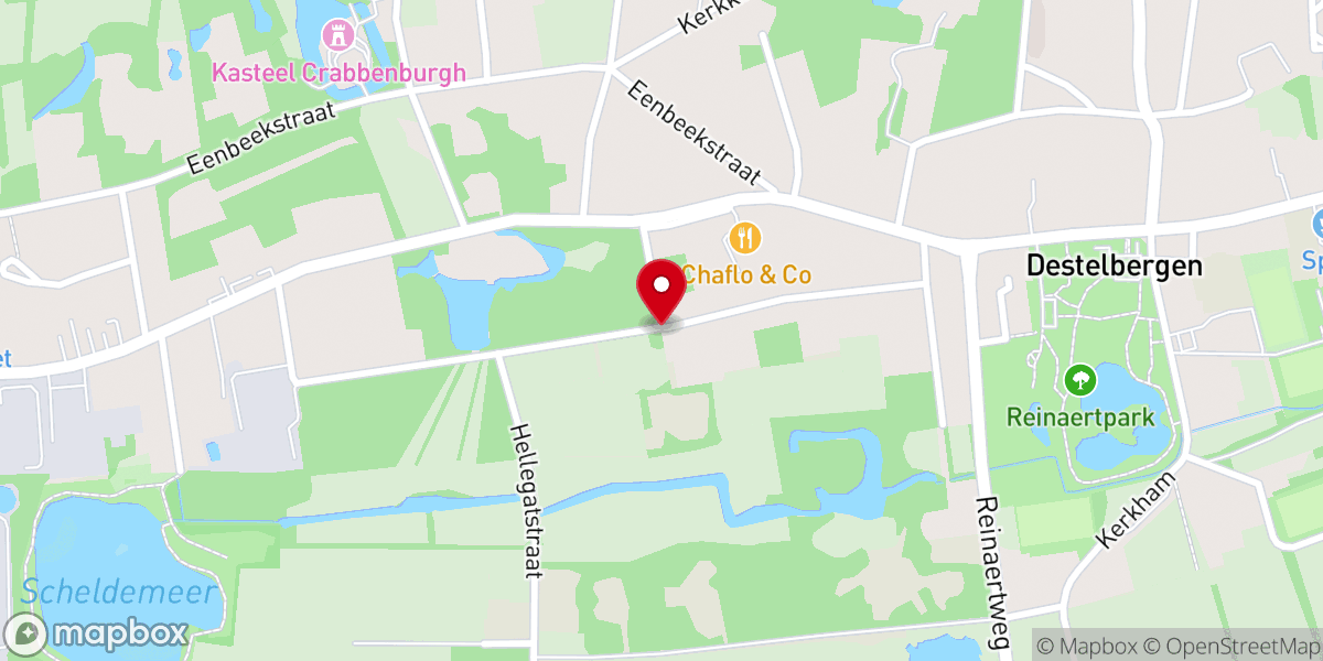 Map showing location of Mariakapel