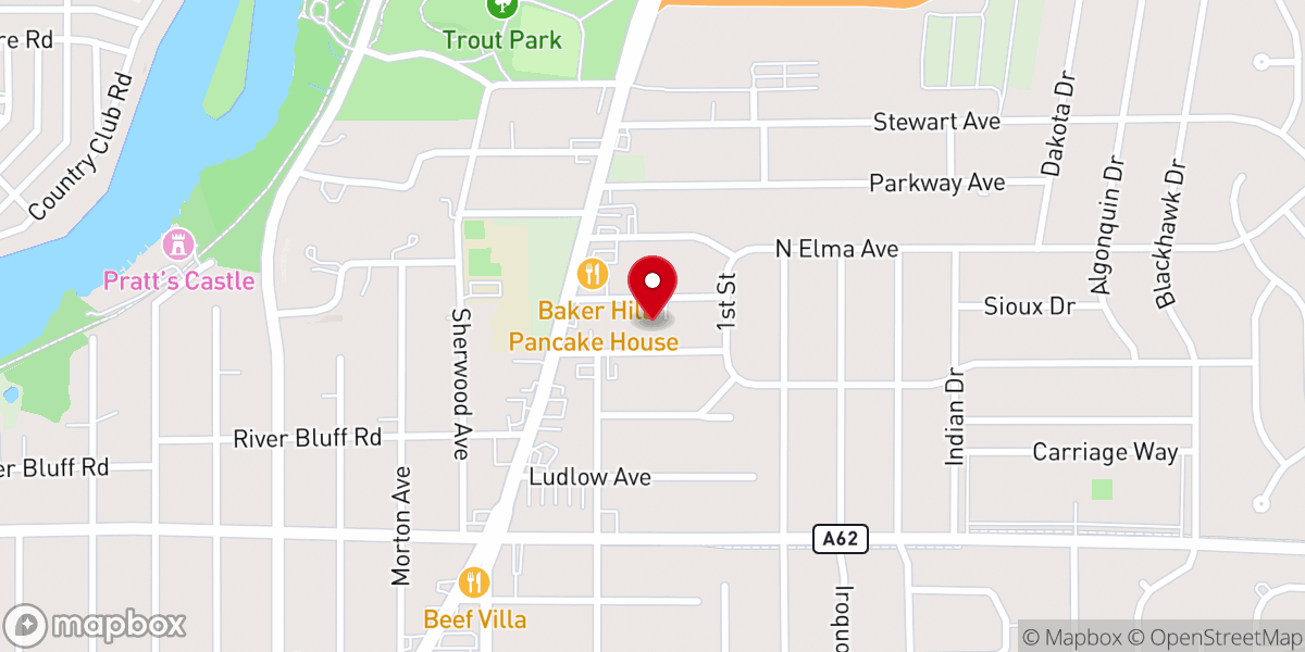 Map showing location of Master's Commission Xtreme