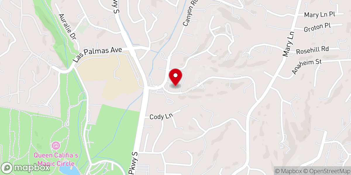 Map showing location of St Timothy Catholic Parish