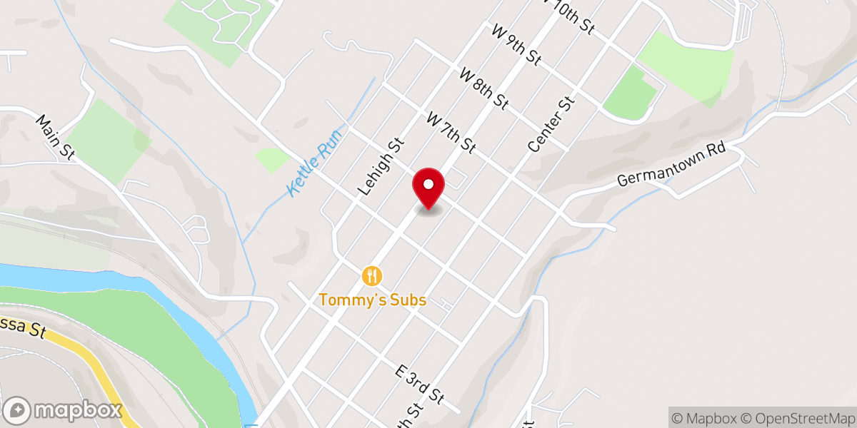 Map showing location of Saint Joseph Catholic Church