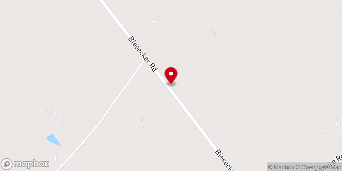 Map showing location of Hersheys Mennonite Church