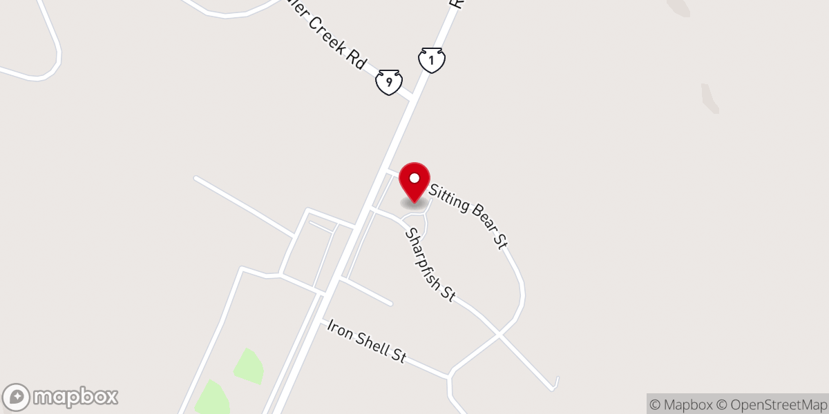Map showing location of St Bridget Church