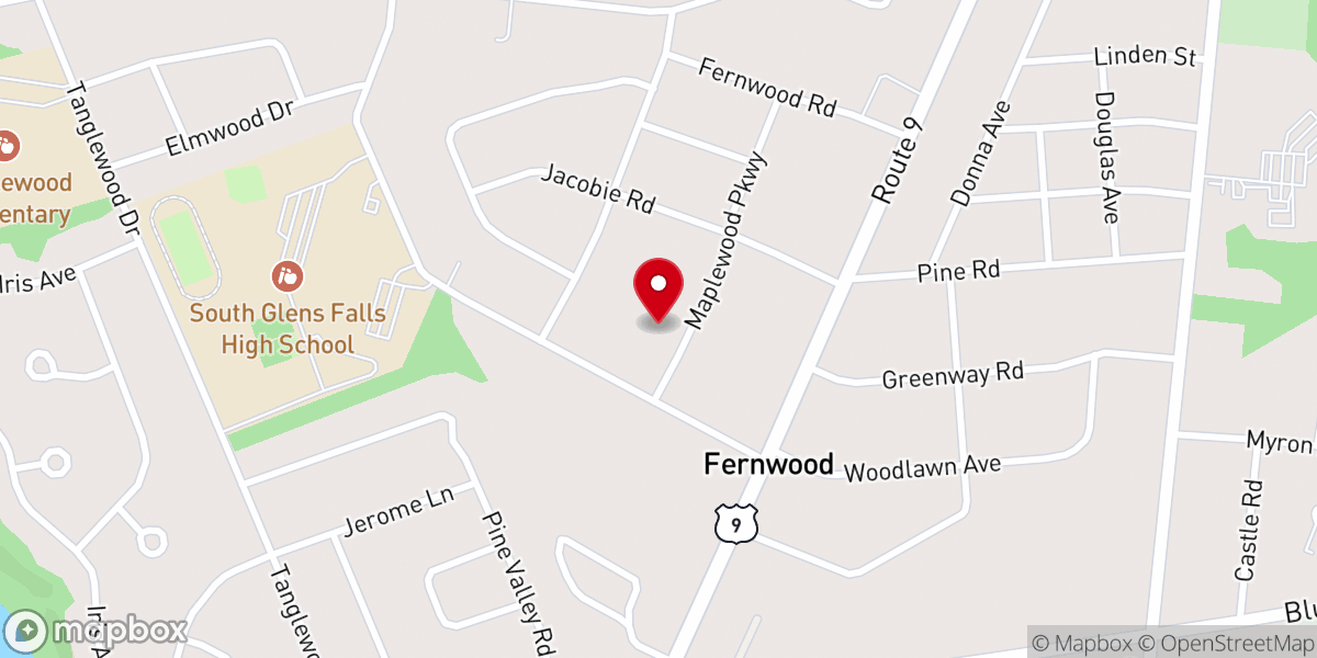 Map showing location of Maplewood Parkway Methodist Church