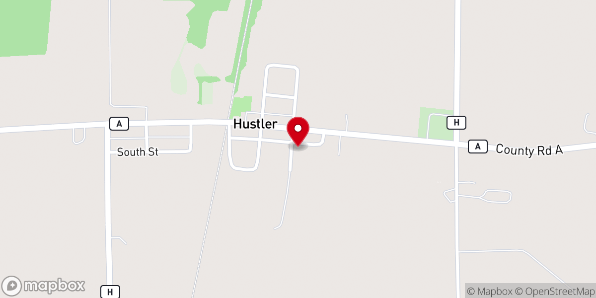 Map showing location of Tranquil Gardens Chapel and Celebration Venue