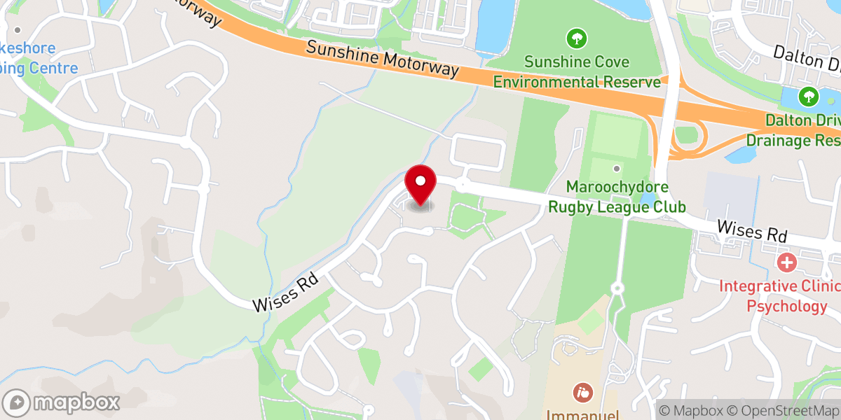 Map showing location of Lifepointe Baptist Church