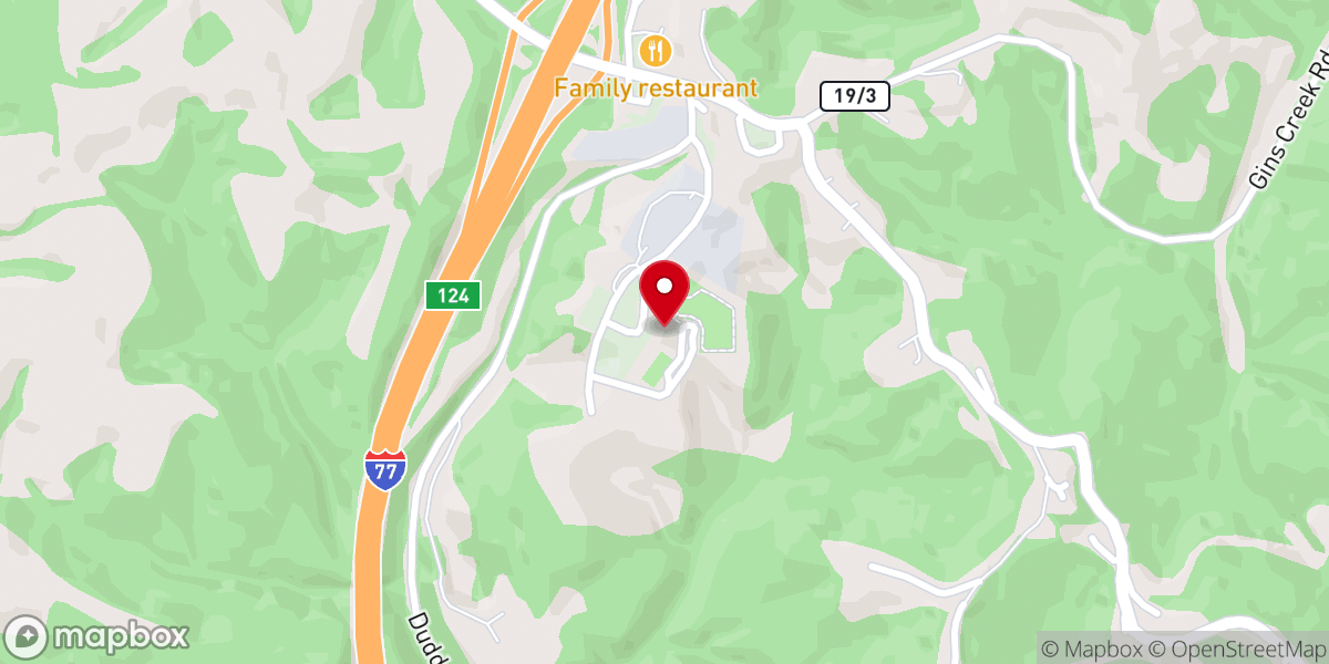 Map showing location of Kenna Elementary School