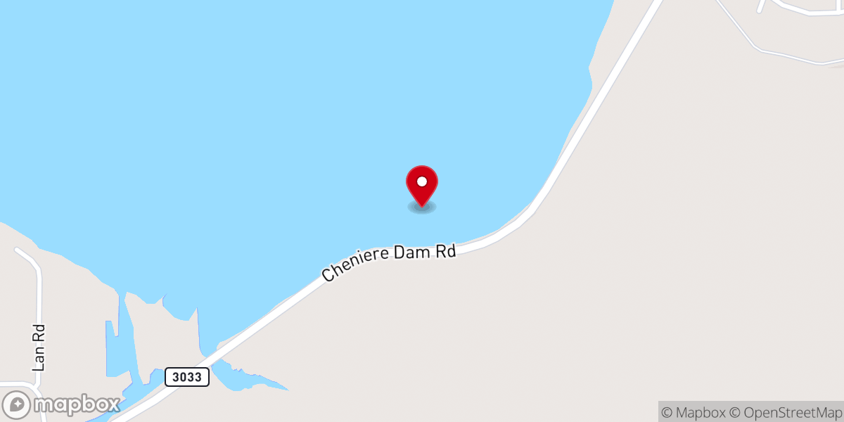 Map showing location of Calvary Missionary Baptist Church of West Monroe