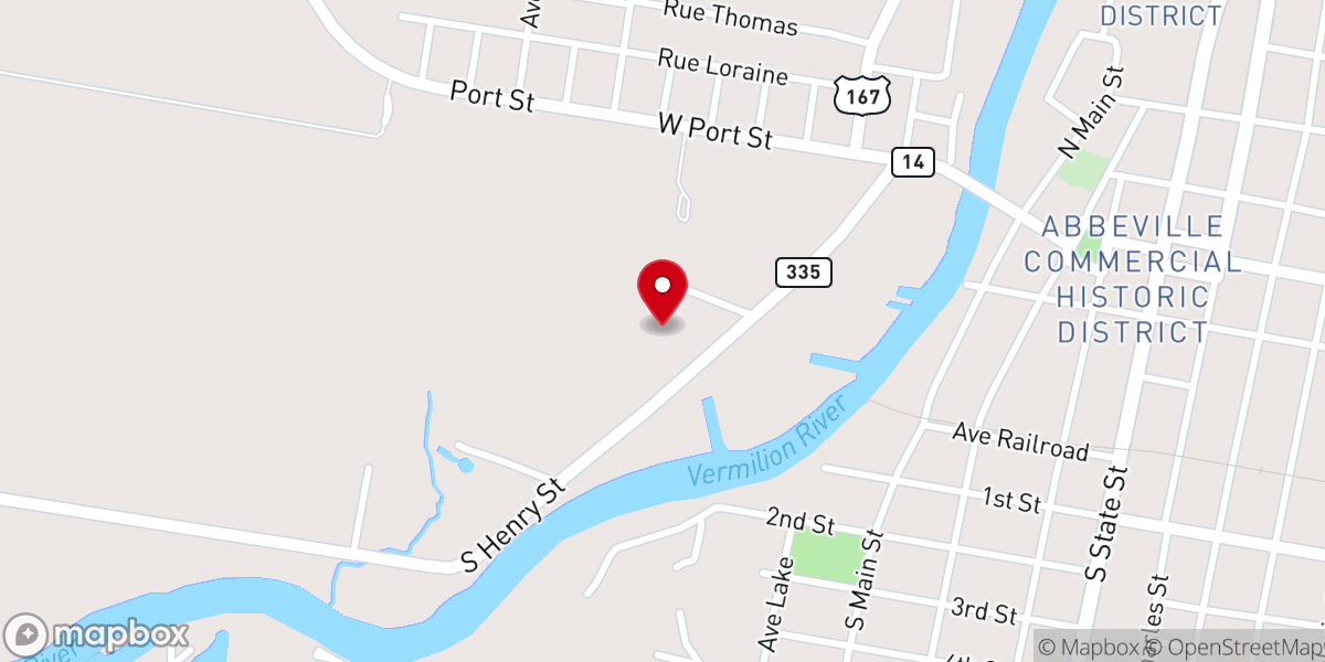 Map showing location of Precision Air Conditioning and Heating