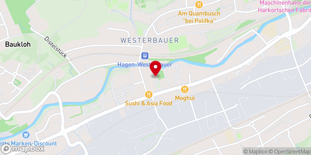 Map showing location of St. Konrad