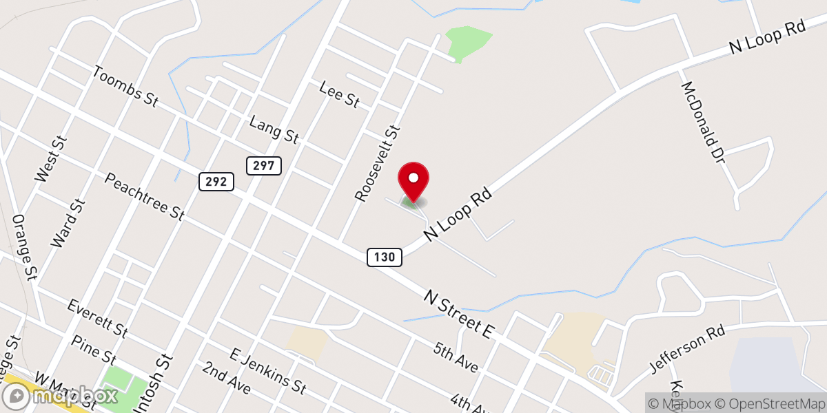 Map showing location of Training For Service School of Ministry