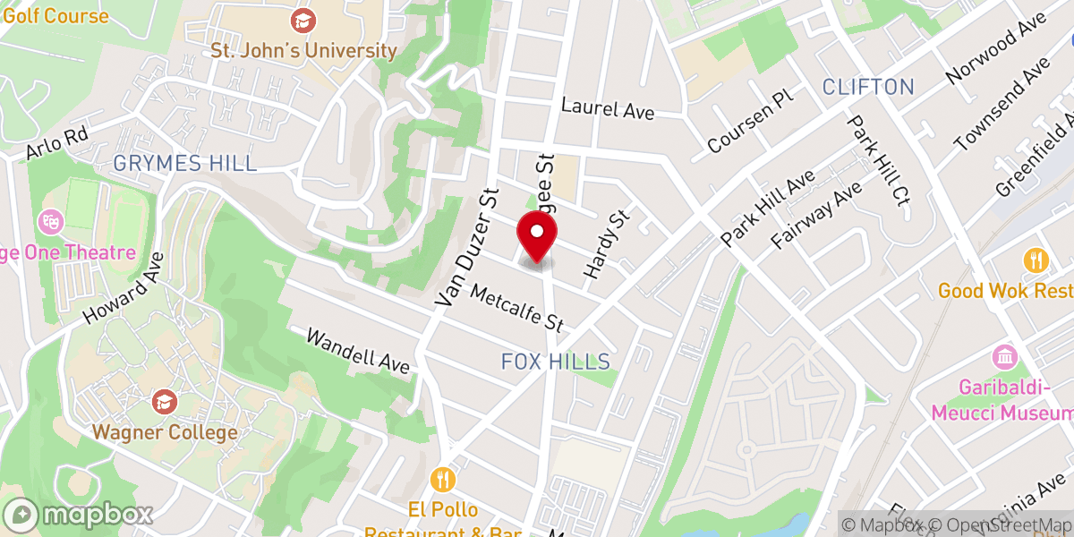 Map showing location of New Brighton Community Seventh-day Adventist Church