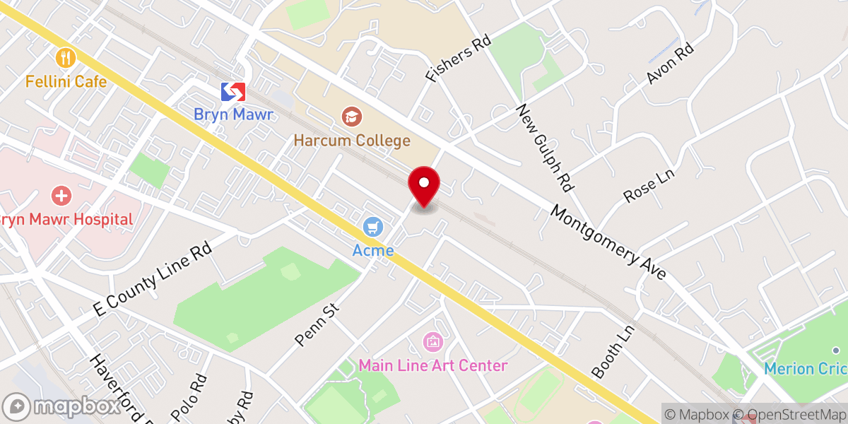 Map showing location of Our Mother of Good Council