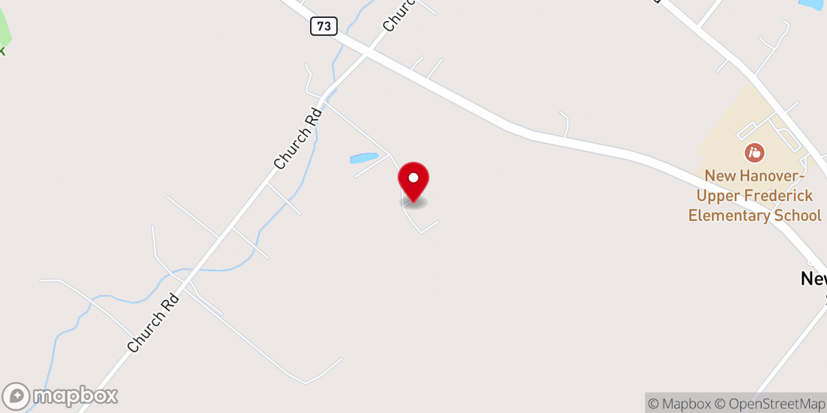 Map showing location of Fun-E Farm T.O.O
