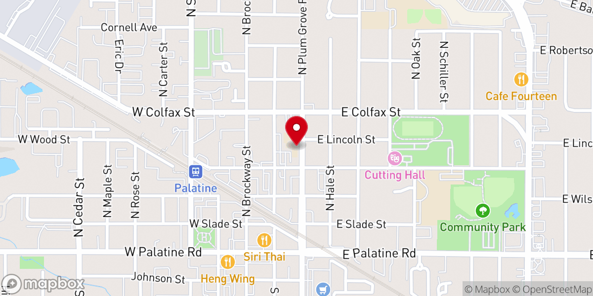 Map showing location of Immanuel Lutheran Sch Cafeteria