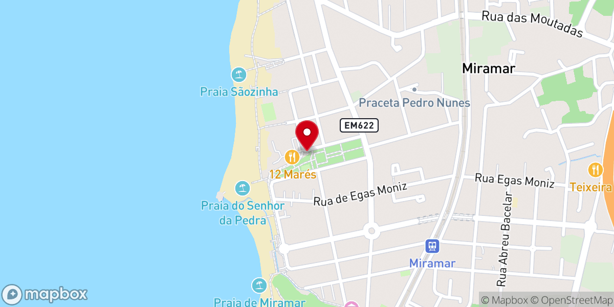 Map showing location of Capela do Senhor dos Amarrados / Senhor dos Milagres