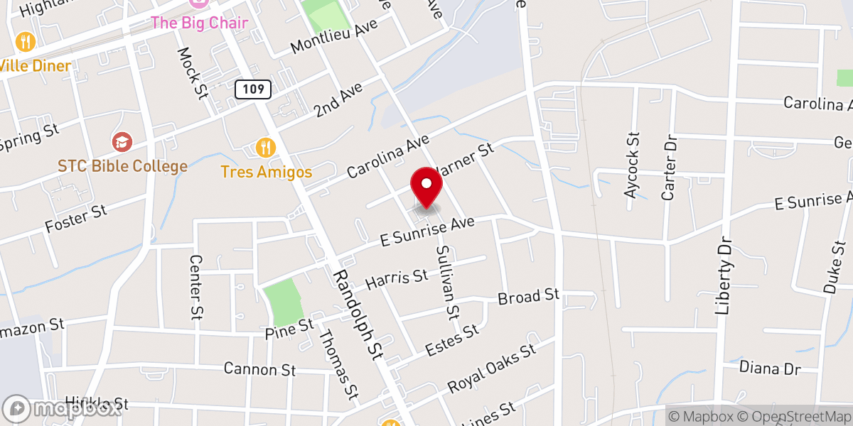 Map showing location of The Love Cathedral