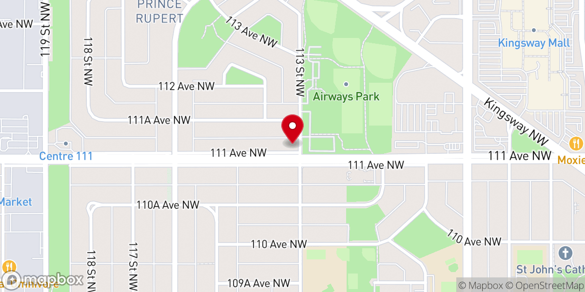 Map showing location of Our Lady of Guadalupe Catholic Church (Spanish) - Iglesia Nuestra Señora de Guadalupe