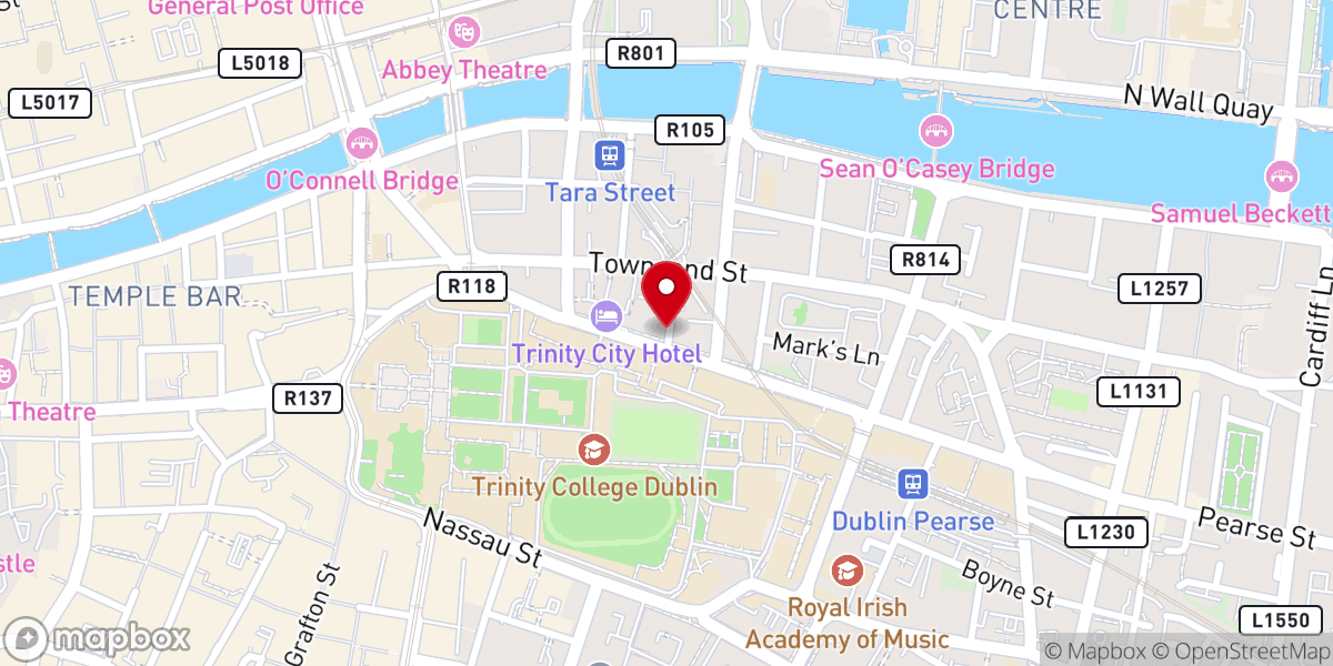 Map showing location of Grace Bible Fellowship Church
