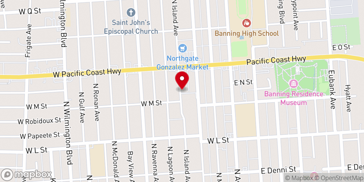 Map showing location of Cristo La Unica Esperanza Iglesia Bilingue