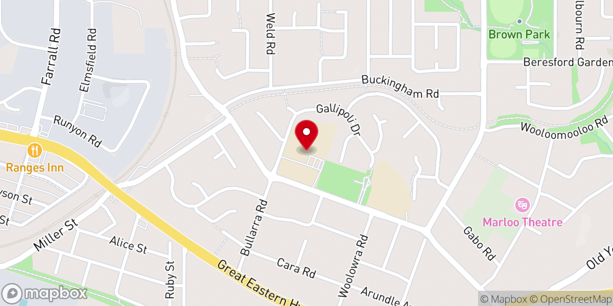 Map showing location of St Anthony's Parish Greenmount, Western Australia