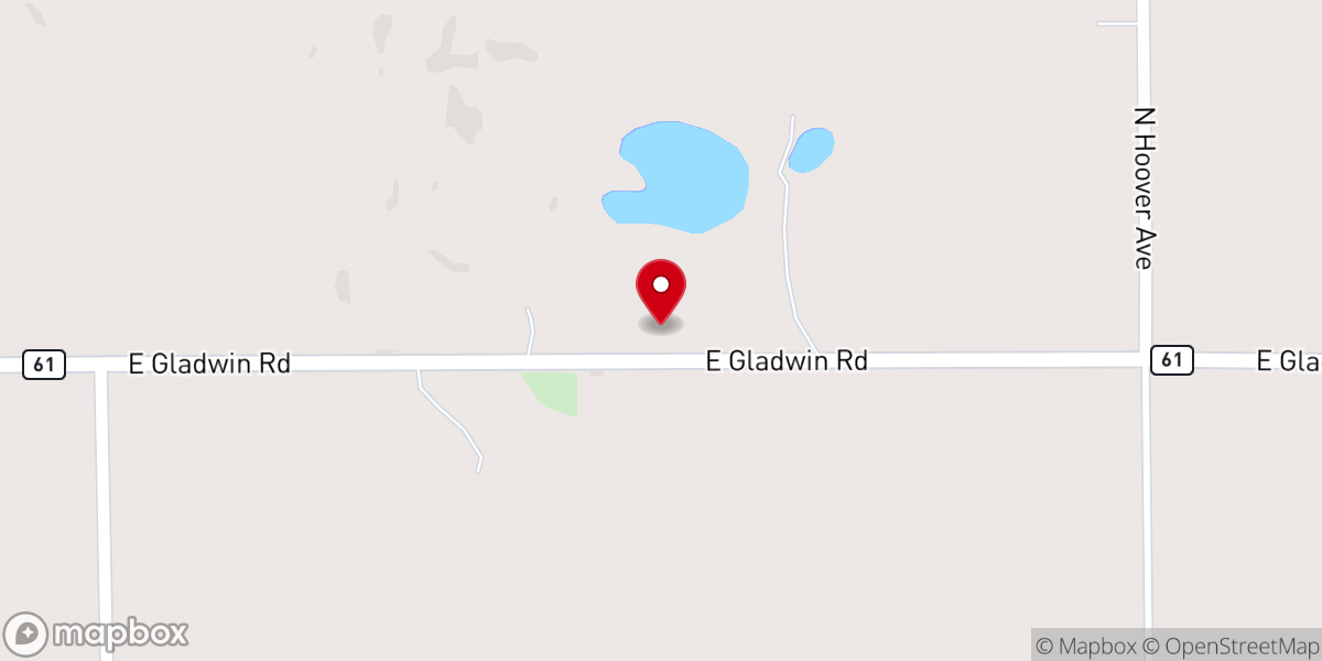 Map showing location of St John Evangelical Lutheran