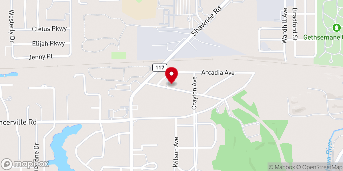 Map showing location of Iglesia de Avivamiento Refugio Inc./Church of Revival Refuge Inc.